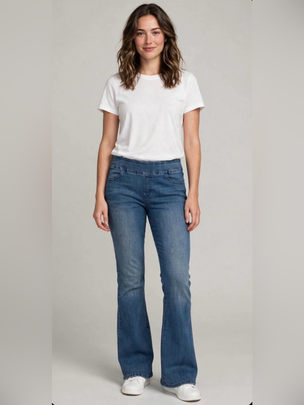 Classic Dark Blue Pull On Women's Jeans XL EUC